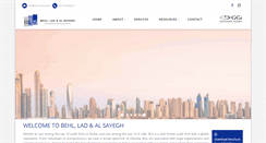 Desktop Screenshot of bls-dubai.com